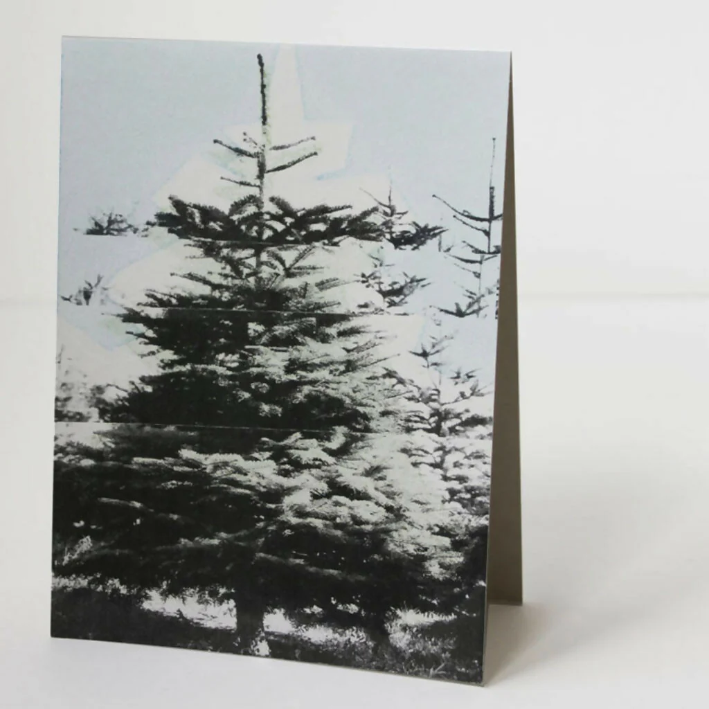 Hand Printed Christmas Tree Cards - Image 5