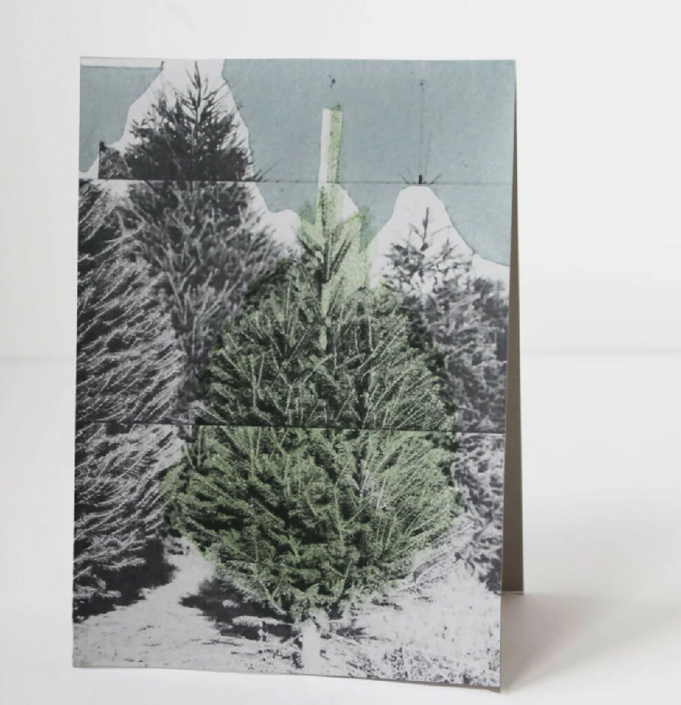 Hand Printed Christmas Tree Cards - Image 6