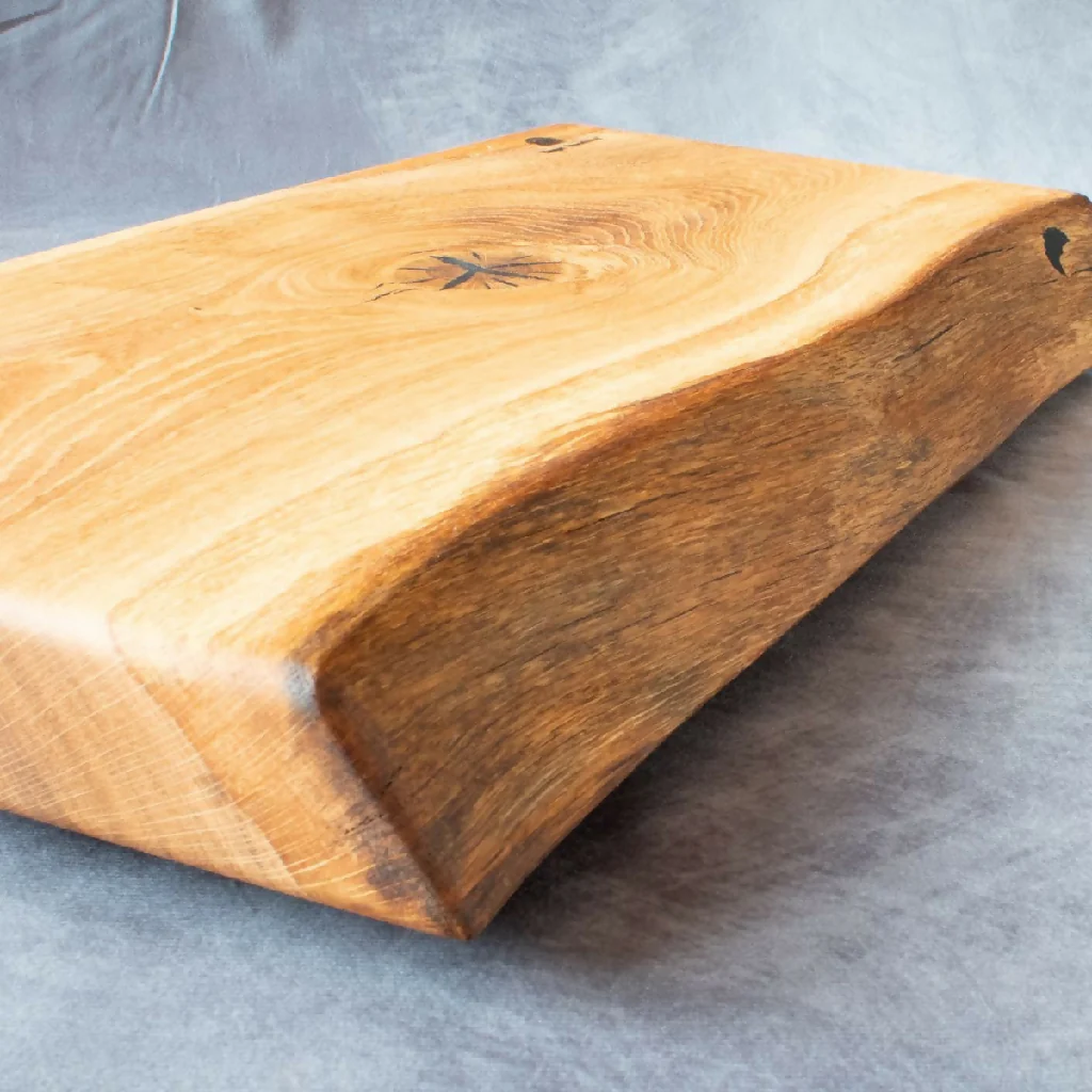 Handcrafted Live Edge Oak Chopping Board | Made in Yorkshire - Image 4