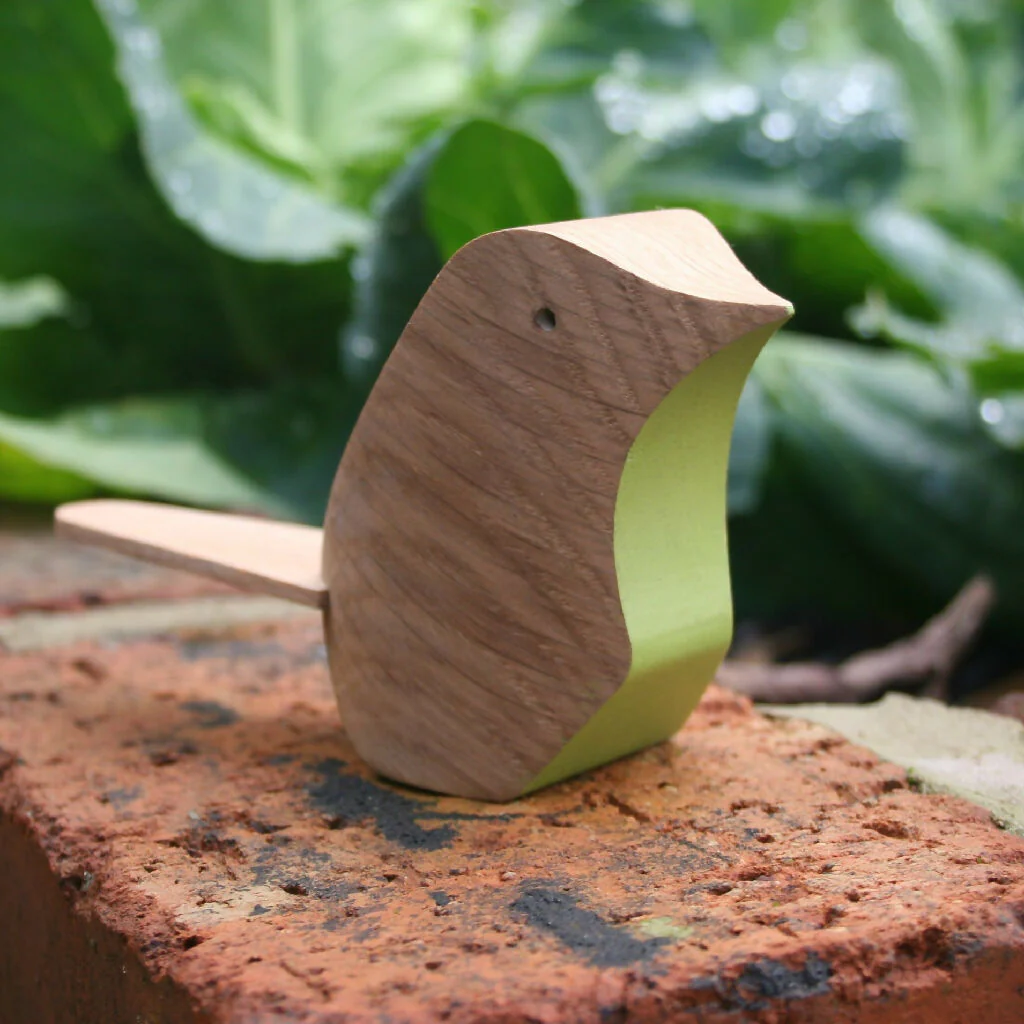 Handcrafted Oak Bird - Image 3