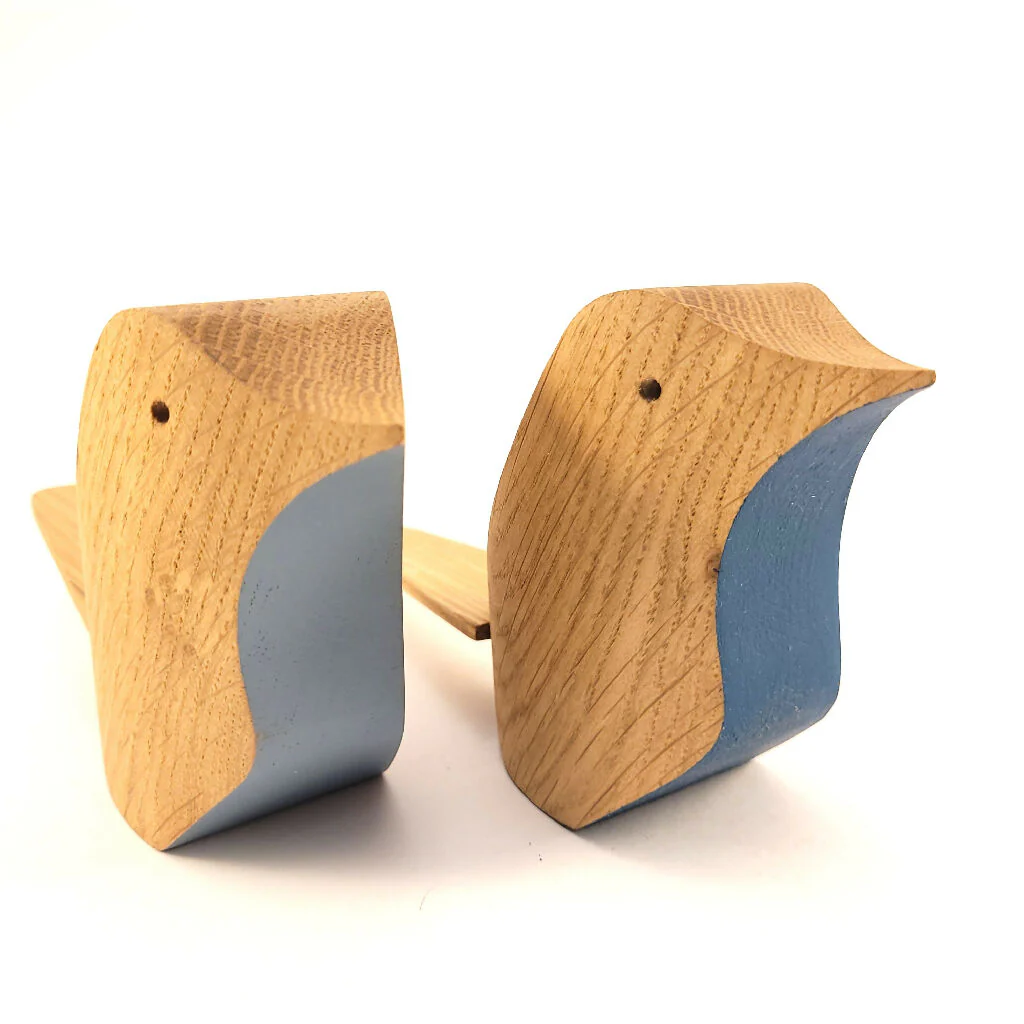 Handcrafted Oak Bird - Image 6