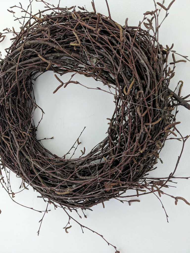 Handmade Birch Branch Wreath - Image 4