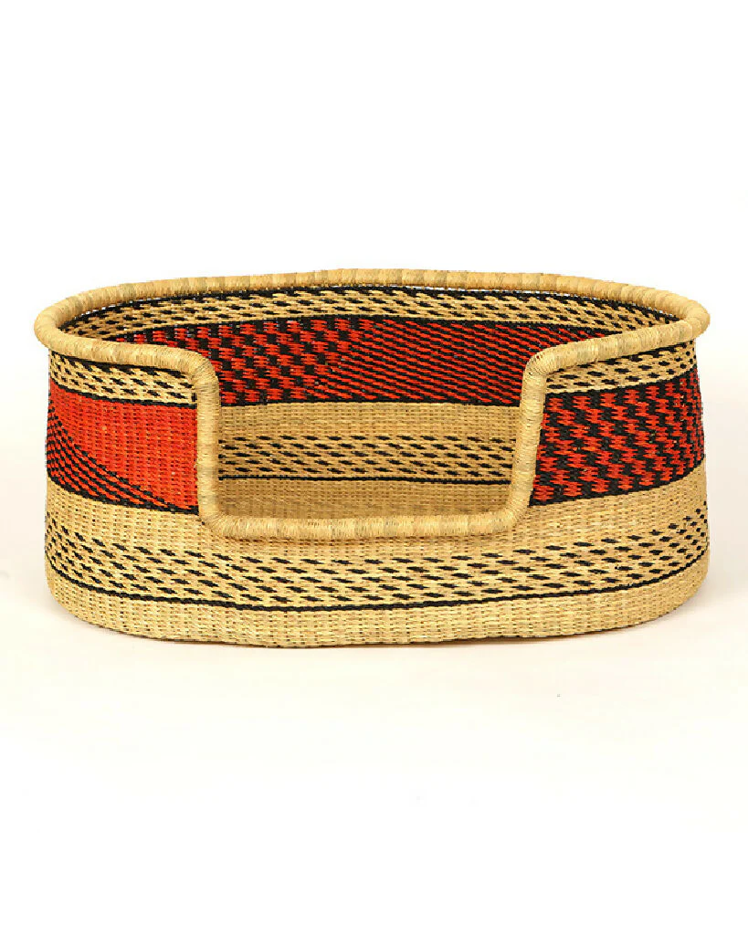 Handmade Dog Straw Basket - Image 4