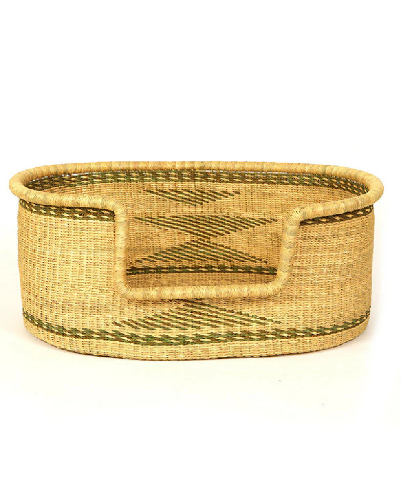 Handmade Dog Straw Basket - Image 6