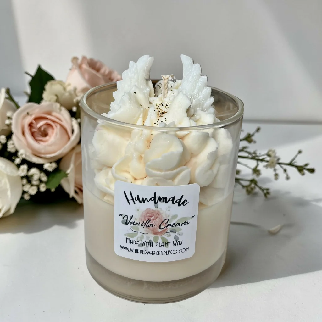 Handmade Memory Bereavement Candle 30cl - Image 4