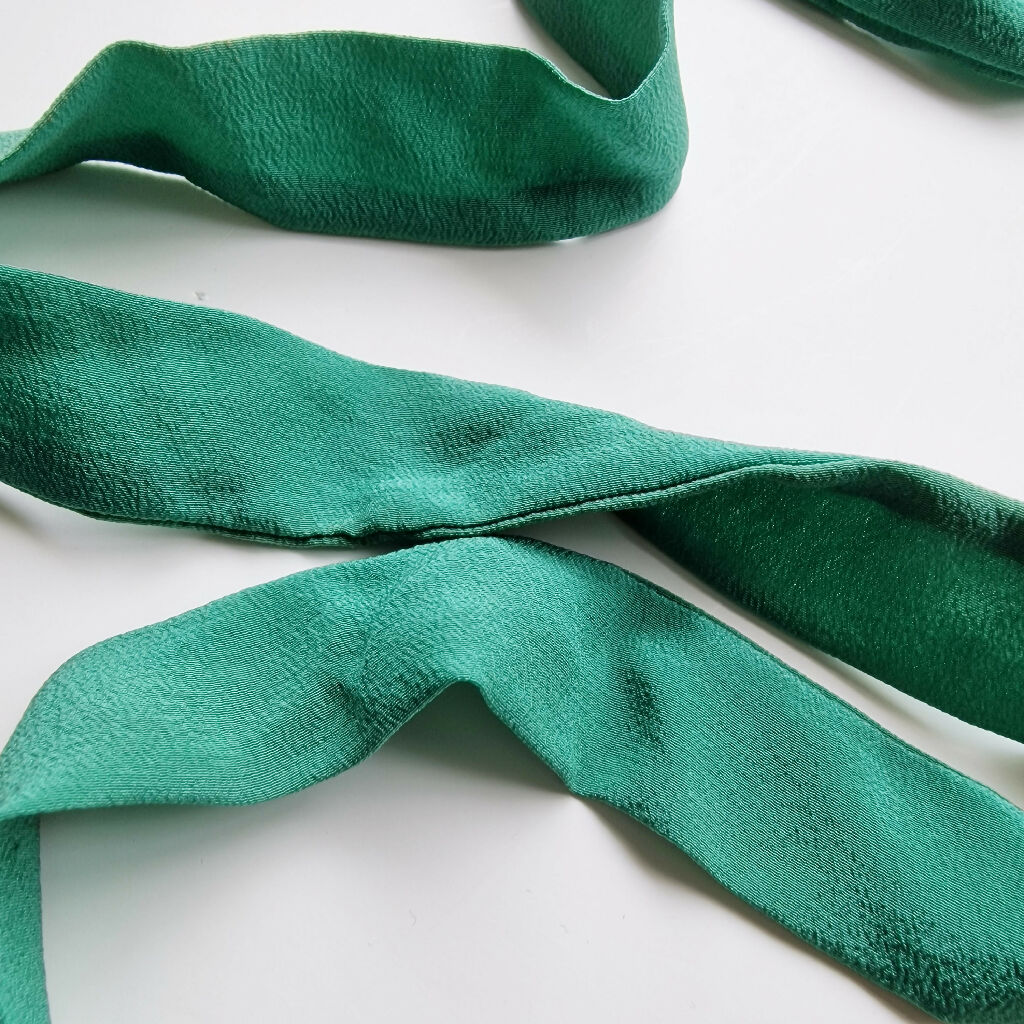 Handmade Skinny Silk Scarf - Image 7