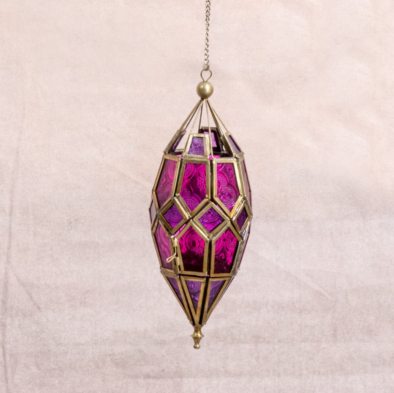 Hanging Moroccan Glass Lanterns - Image 4