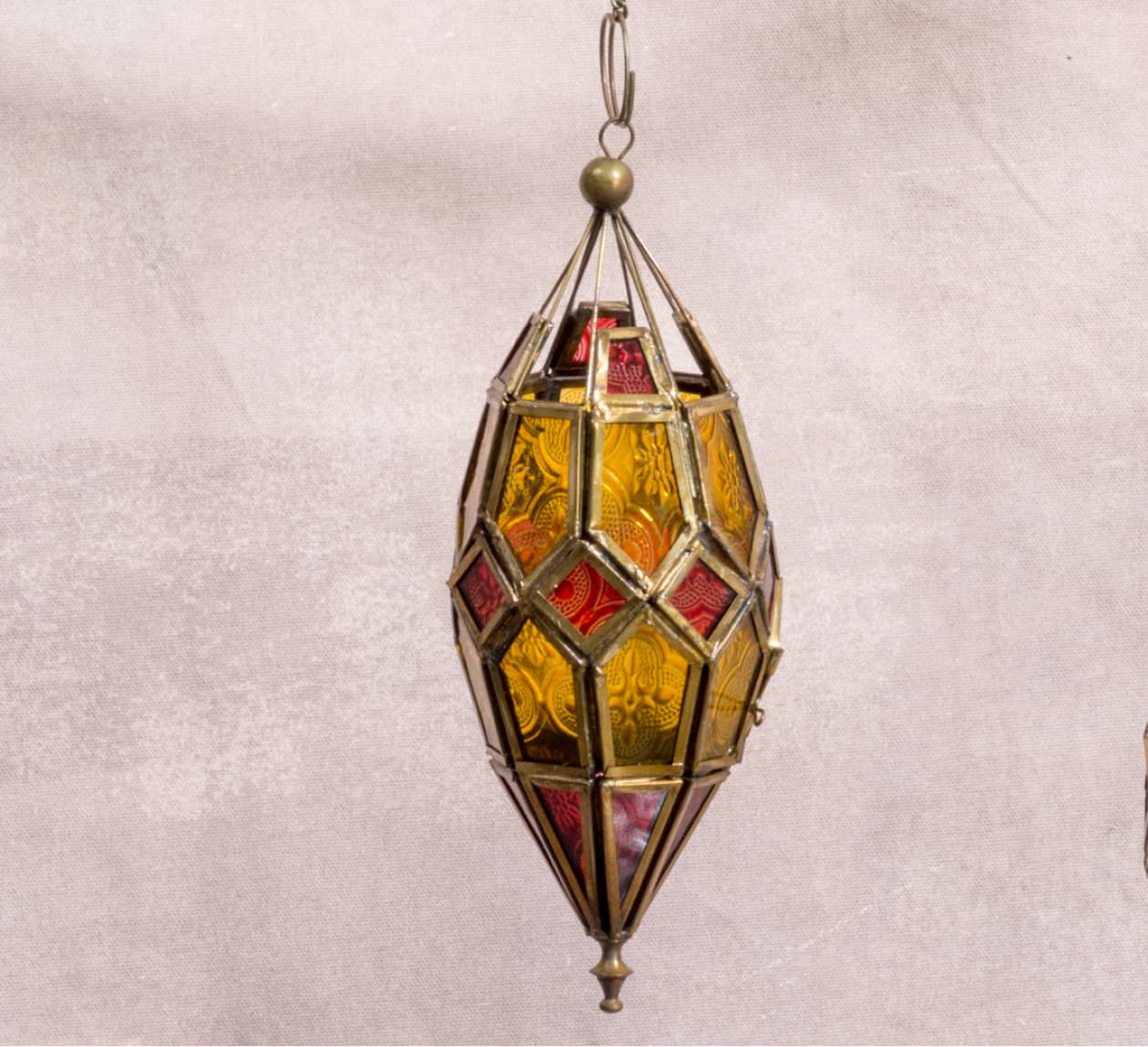 Hanging Moroccan Glass Lanterns - Image 6