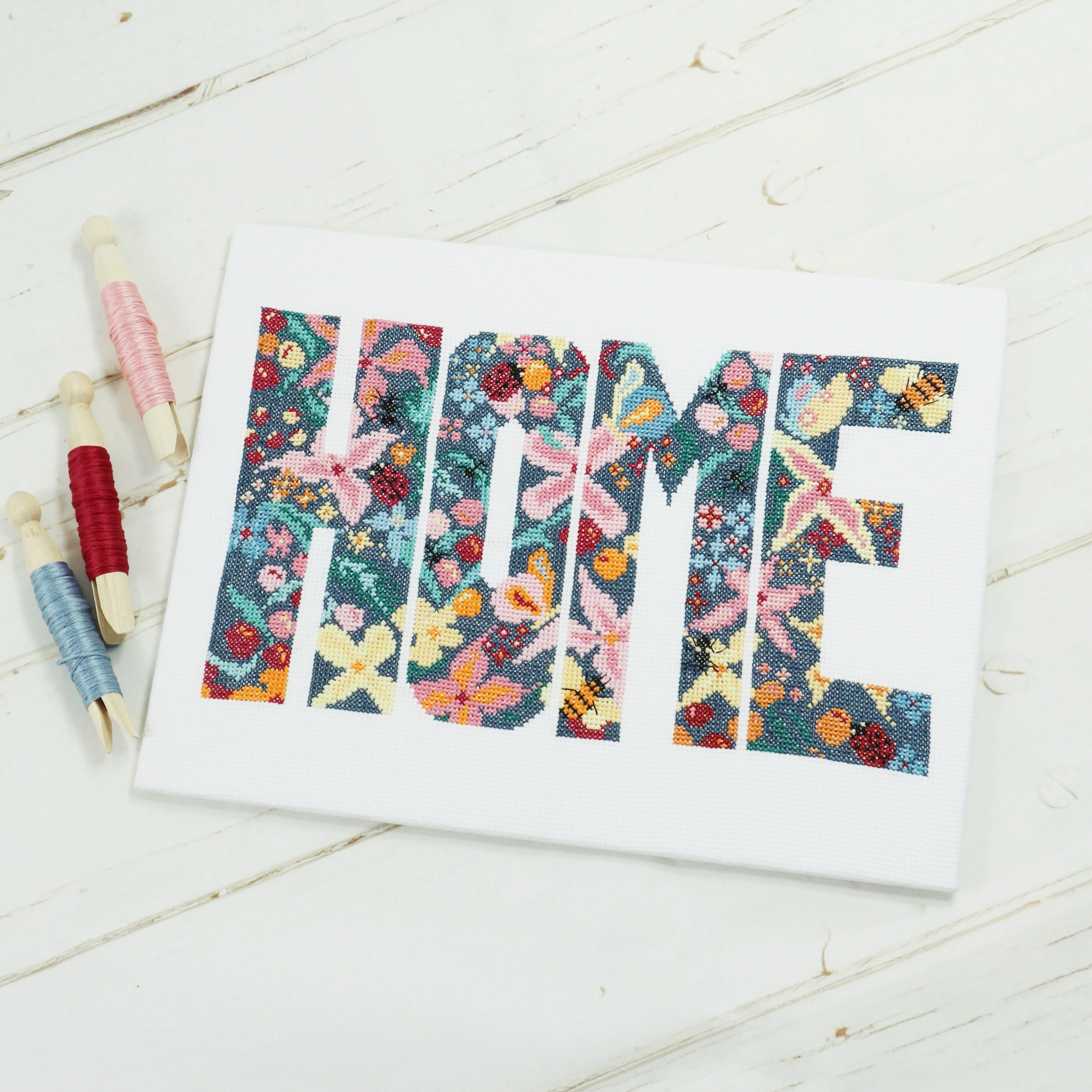 Happy to Bee Home, Cross Stitch Kit - Image 3