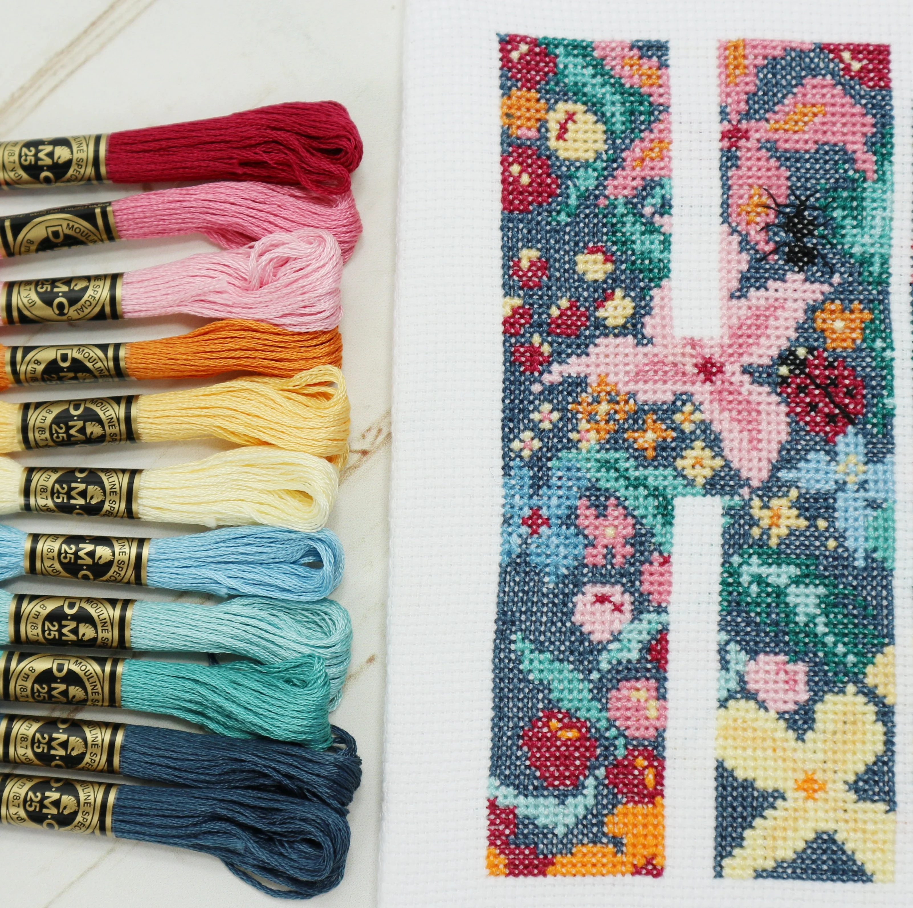 Happy to Bee Home, Cross Stitch Kit - Image 4