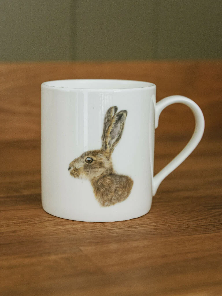Hare Bone China Mug - Image 2