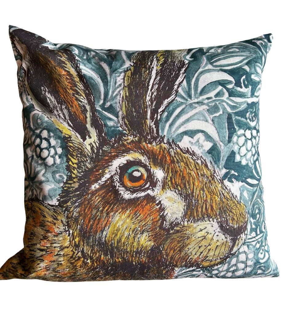 Hare Cushion Cover - Image 2