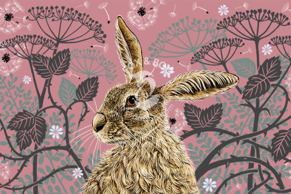 Hare Tea Towel - Image 5