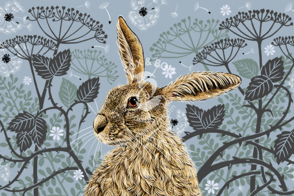 Hare Tea Towel - Image 6