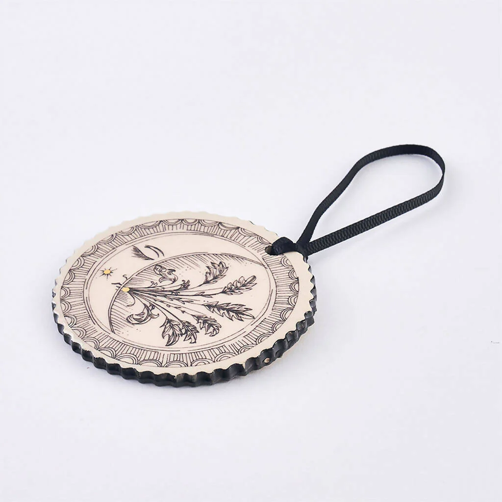 Harvest Moon Hanging Ceramic Decoration - Image 2