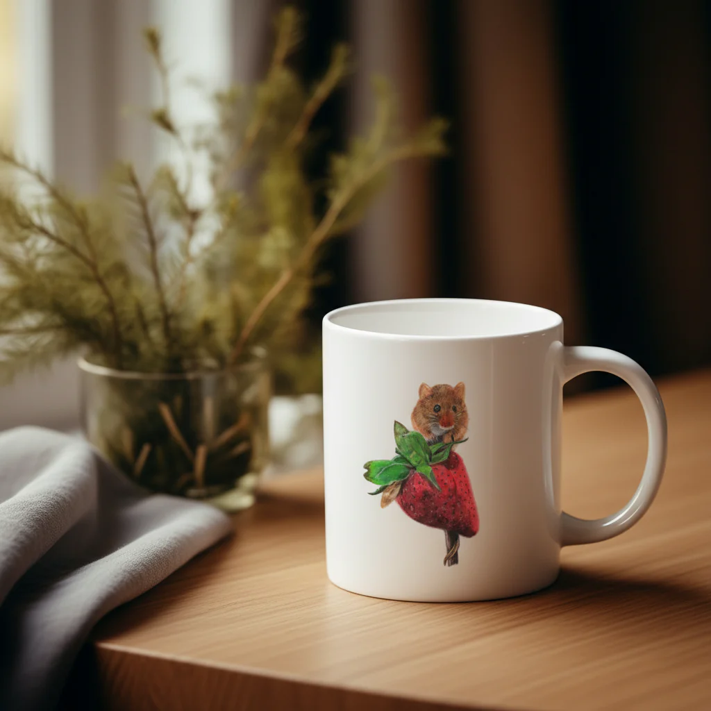 Harvest Mouse Mug – Inspired by Nature