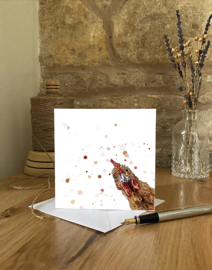 Have A Clucking Good Day| Greetings Card
