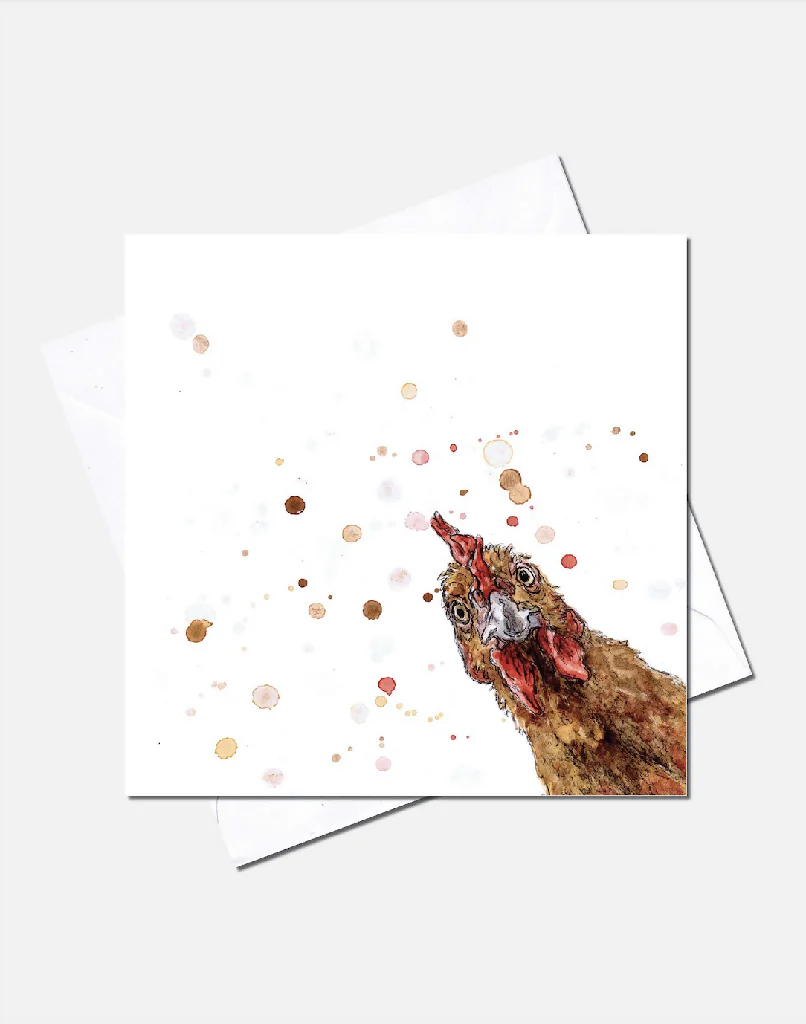 Have A Clucking Good Day| Greetings Card - Image 2