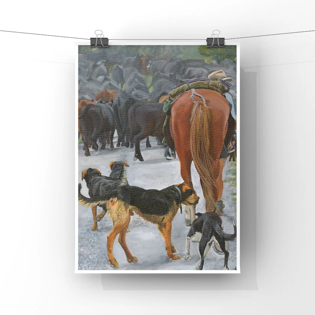 'Heading Up the Right' Print - Image 3