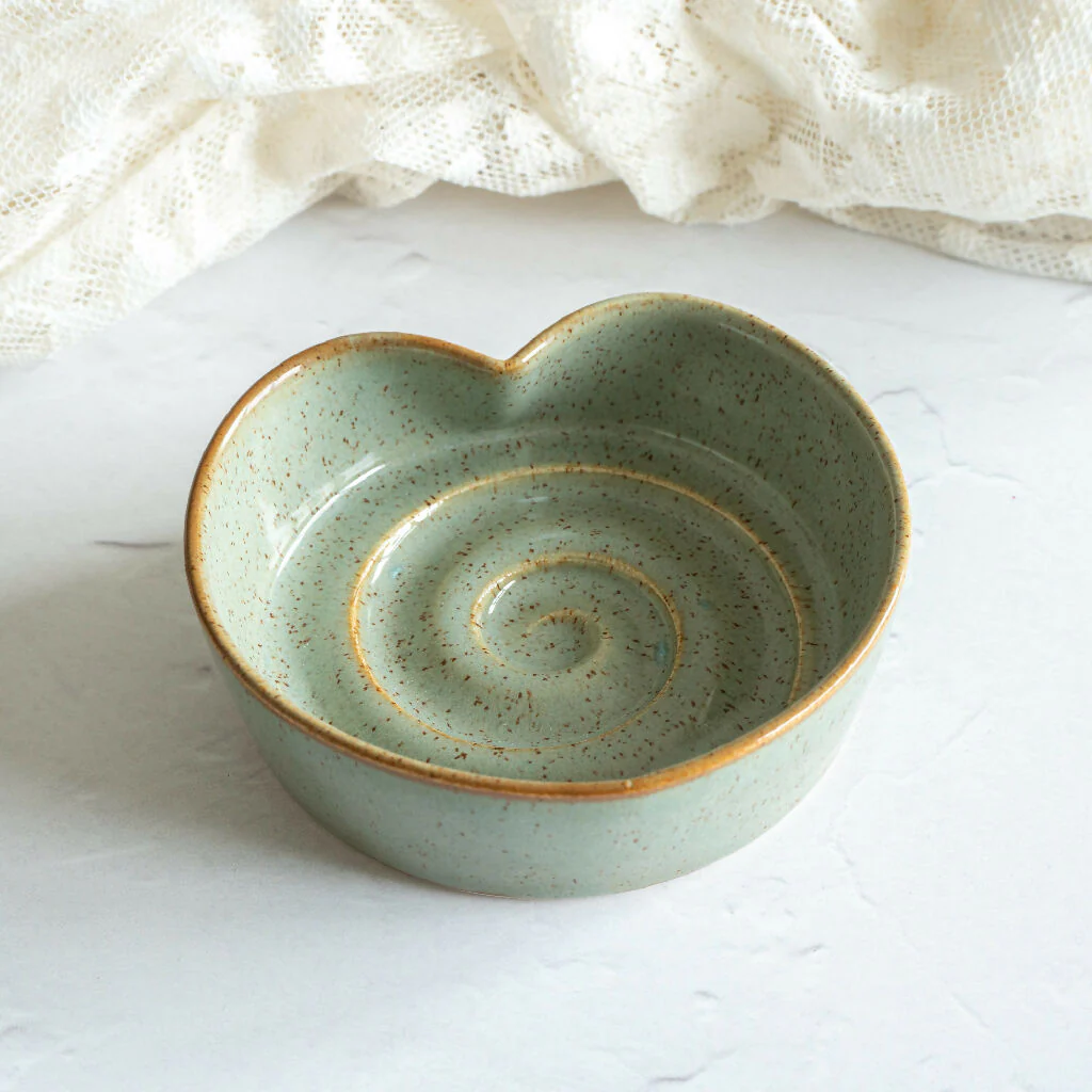 Heart Shaped Wheel-Thrown Trinket Dish - Image 10
