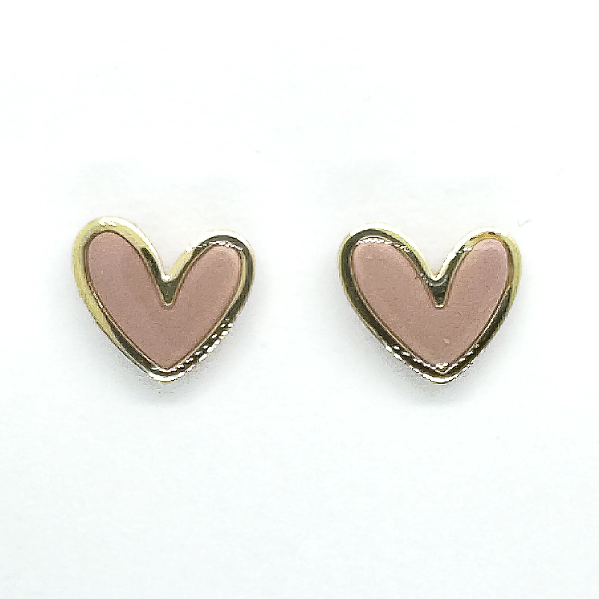 Hearts Earrings | Blush - Image 2