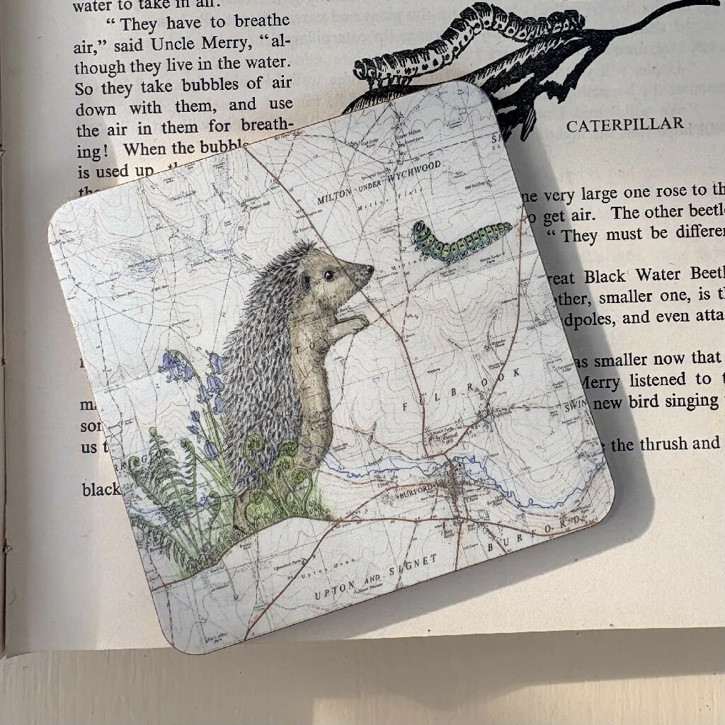 Hedgehog Wooden Coaster