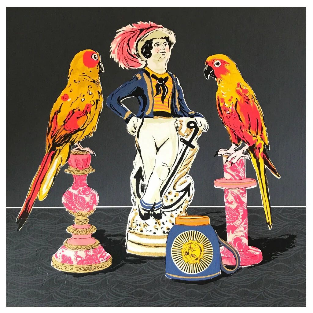 Hello Sailor, Handpulled Limited Edition Screenprint