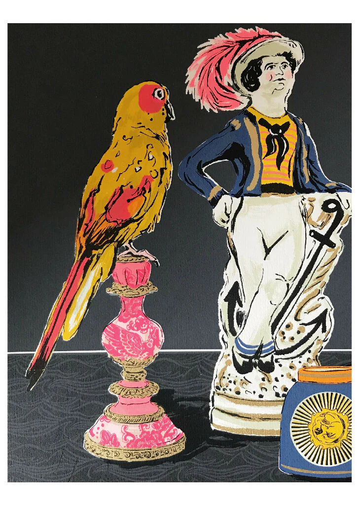 Hello Sailor, Handpulled Limited Edition Screenprint - Image 5