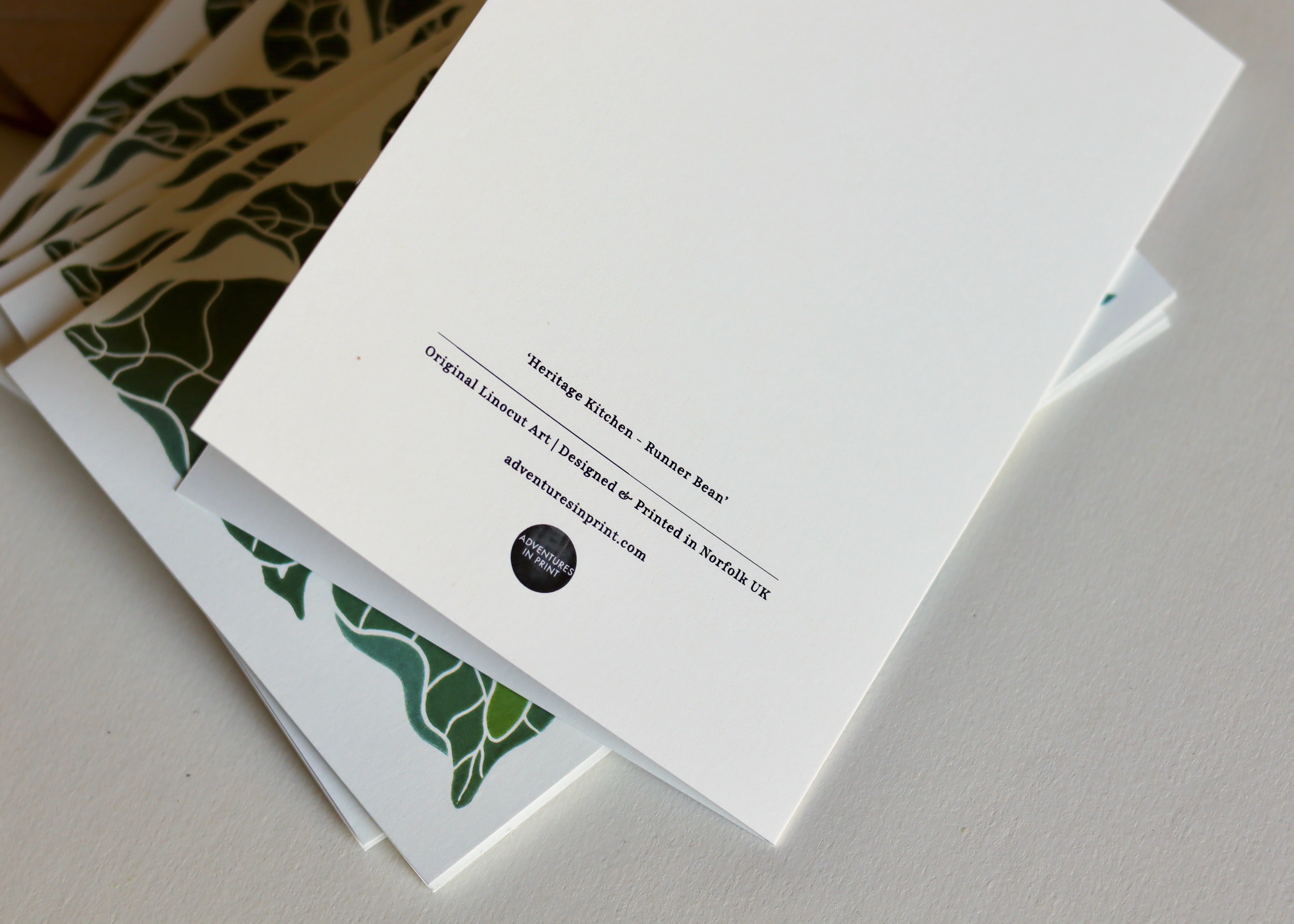 Heritage Kitchen Runner Beans Notecards | Set of 8 Notecards & Envelopes - Image 6
