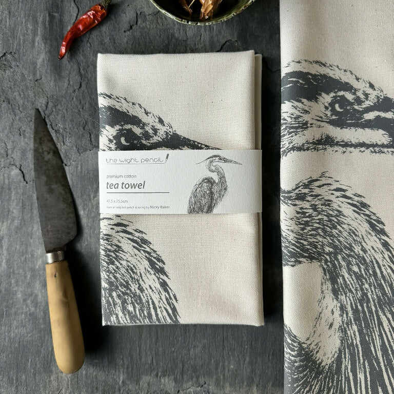 Heron Tea Towel - Image 4
