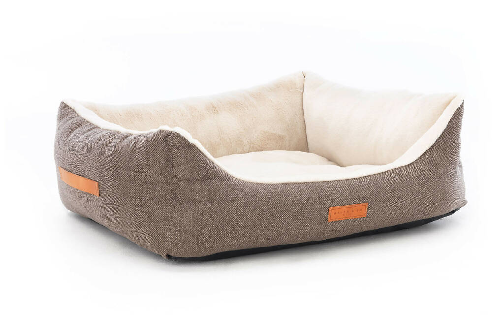 Luxury Tweed Dog Bed With Removable Covers | Lincoln - Image 4