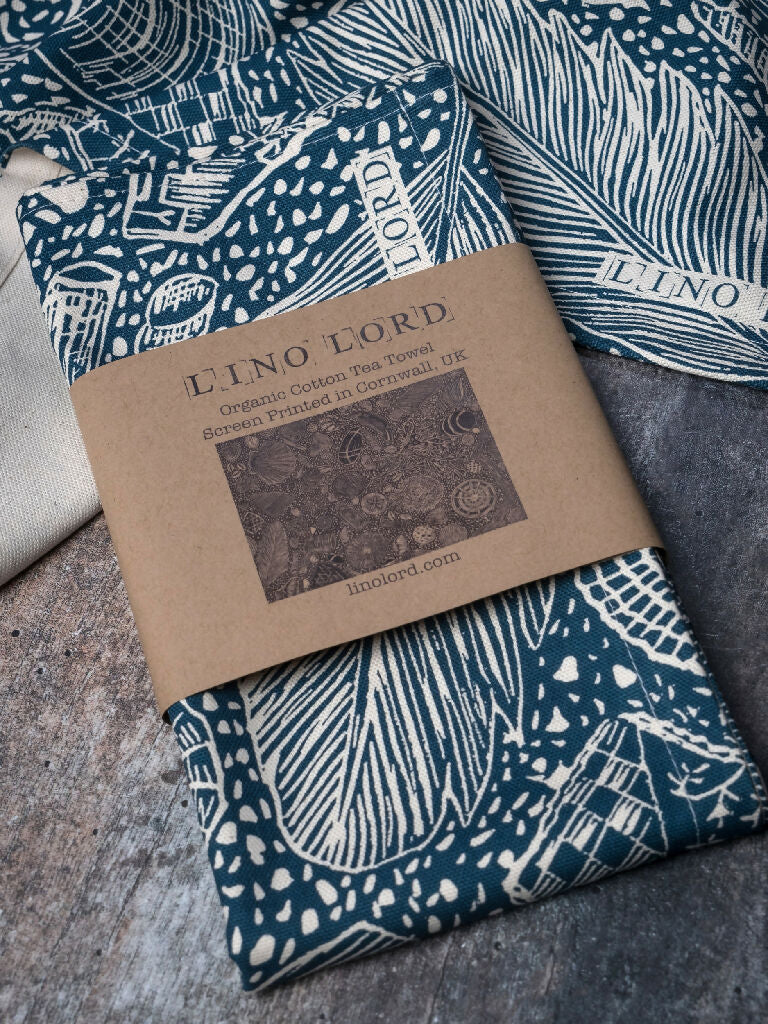 Hidden Beach Finds Organic Cotton Tea Towel - Image 2