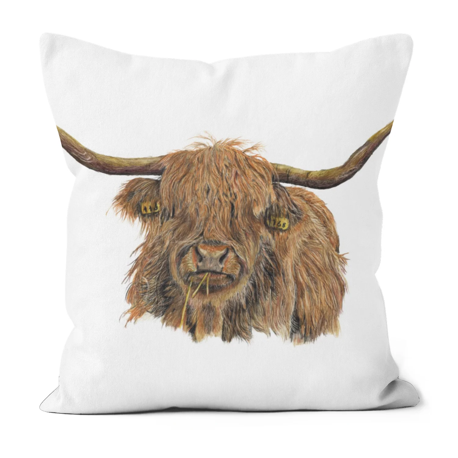 Highland Cow Cushion - Image 3
