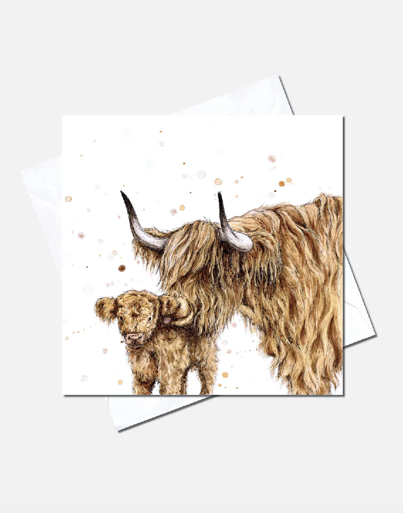 Highland Kiss | Greetings Card - Image 2