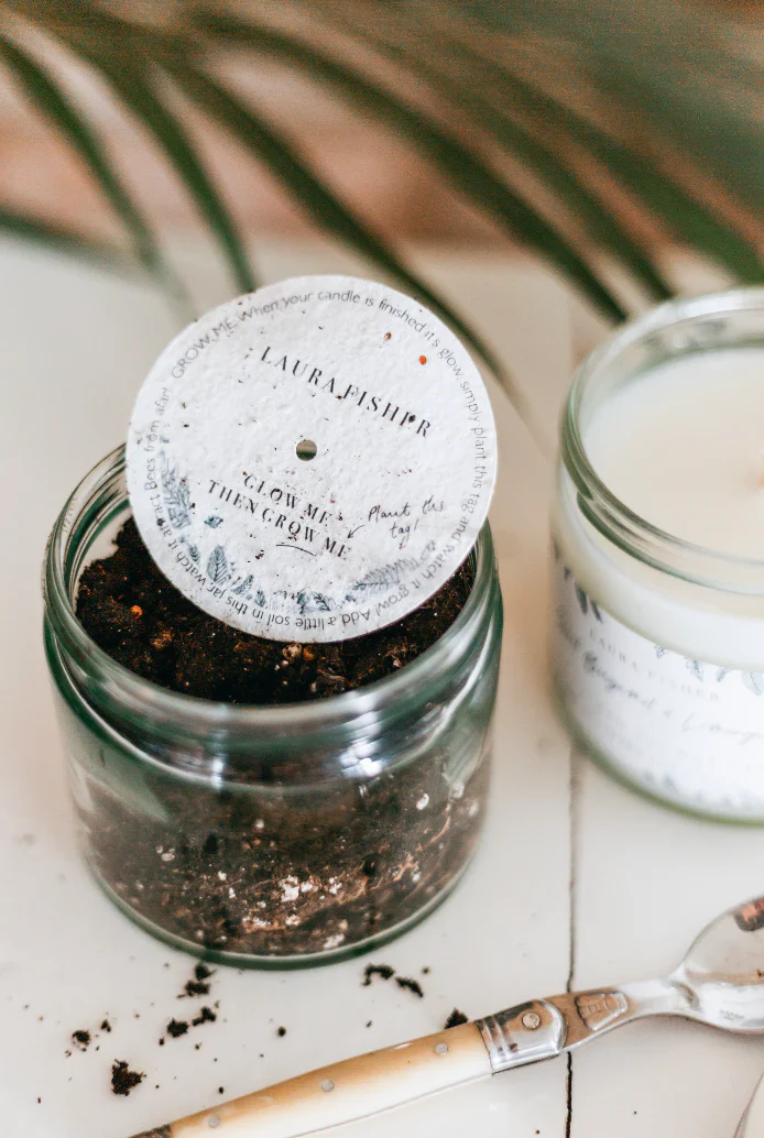 Honey, Sandalwood & Tonka Candle - Image 3