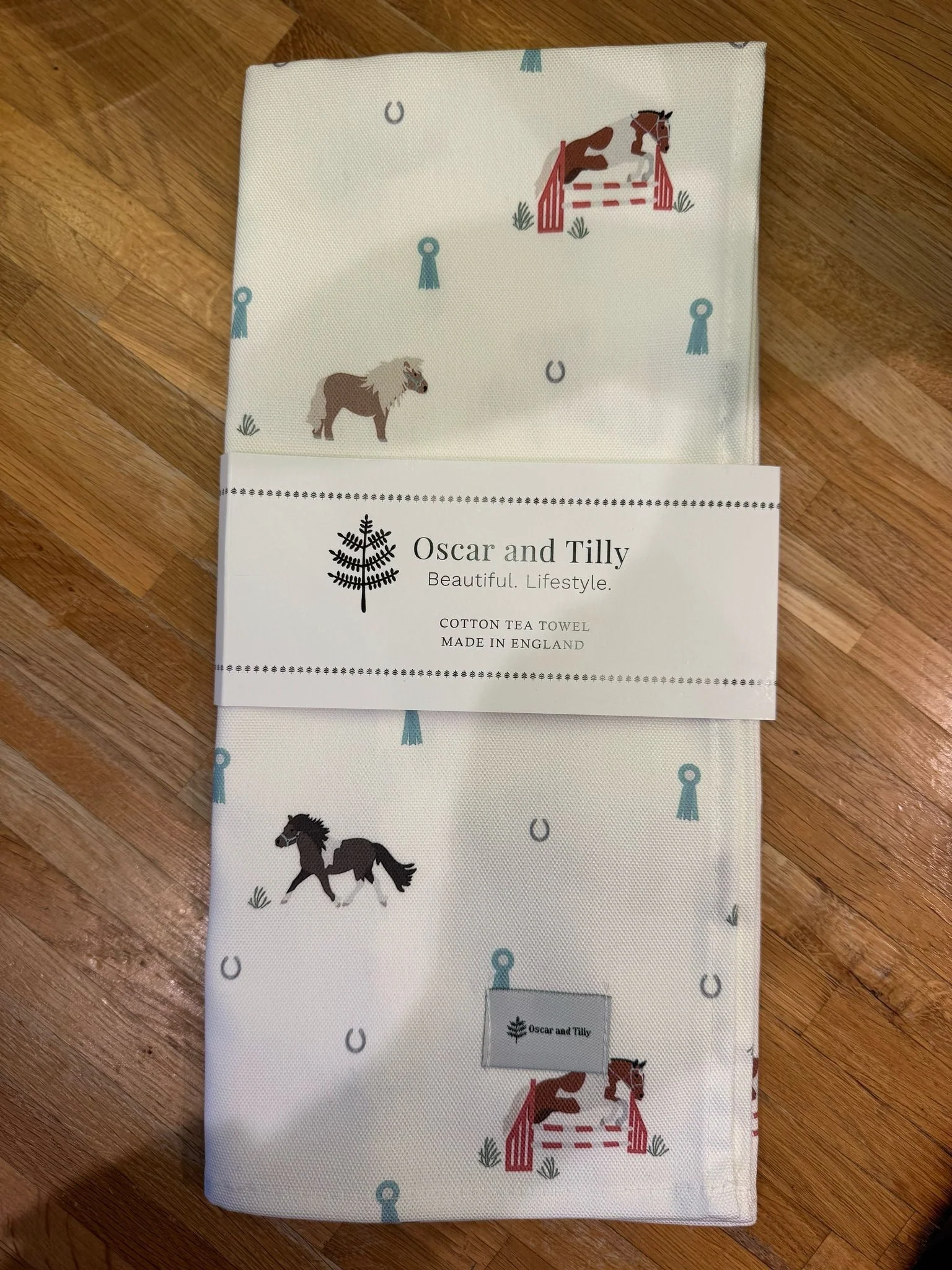 Horse & Pony Tea Towel - Image 2