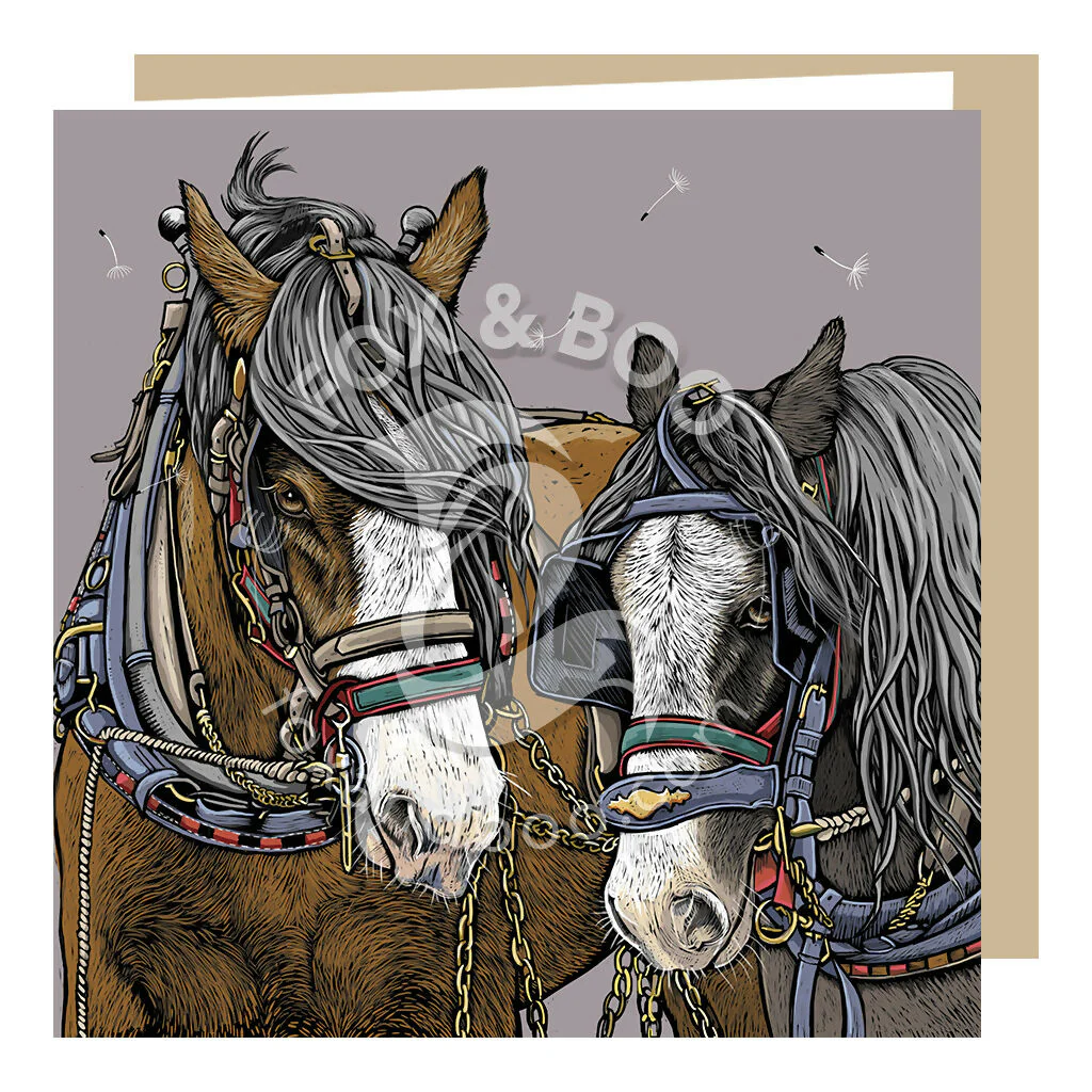 Horse Whisper Greeting Card