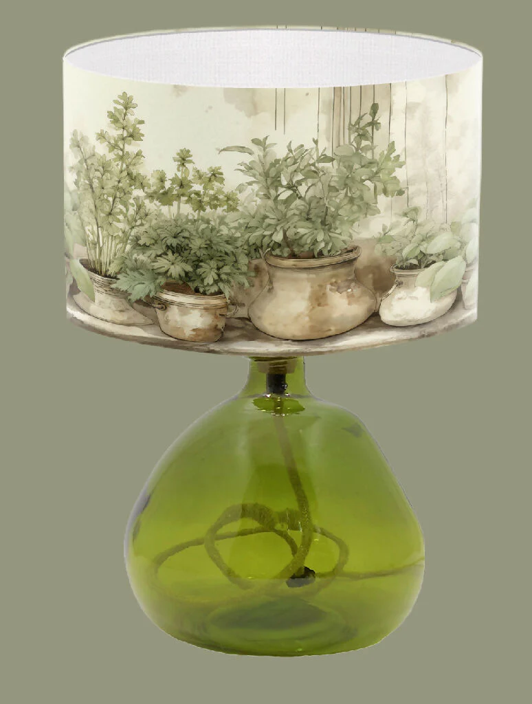 Horticulturist Delight Illustrative Lampshade - Image 3