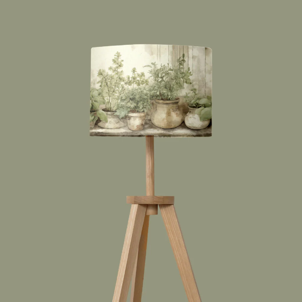 Horticulturist Delight Illustrative Lampshade - Image 5