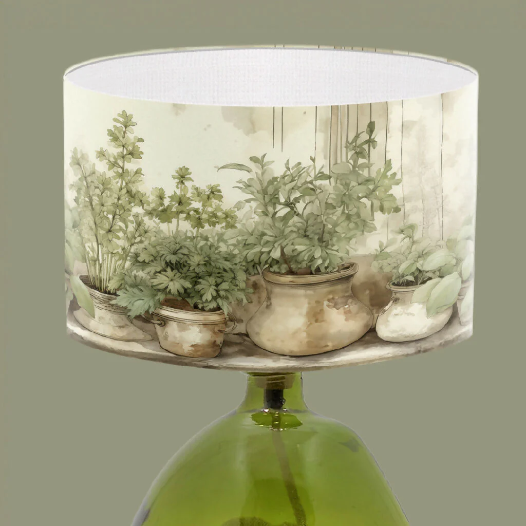 Horticulturist Delight Illustrative Lampshade - Image 6