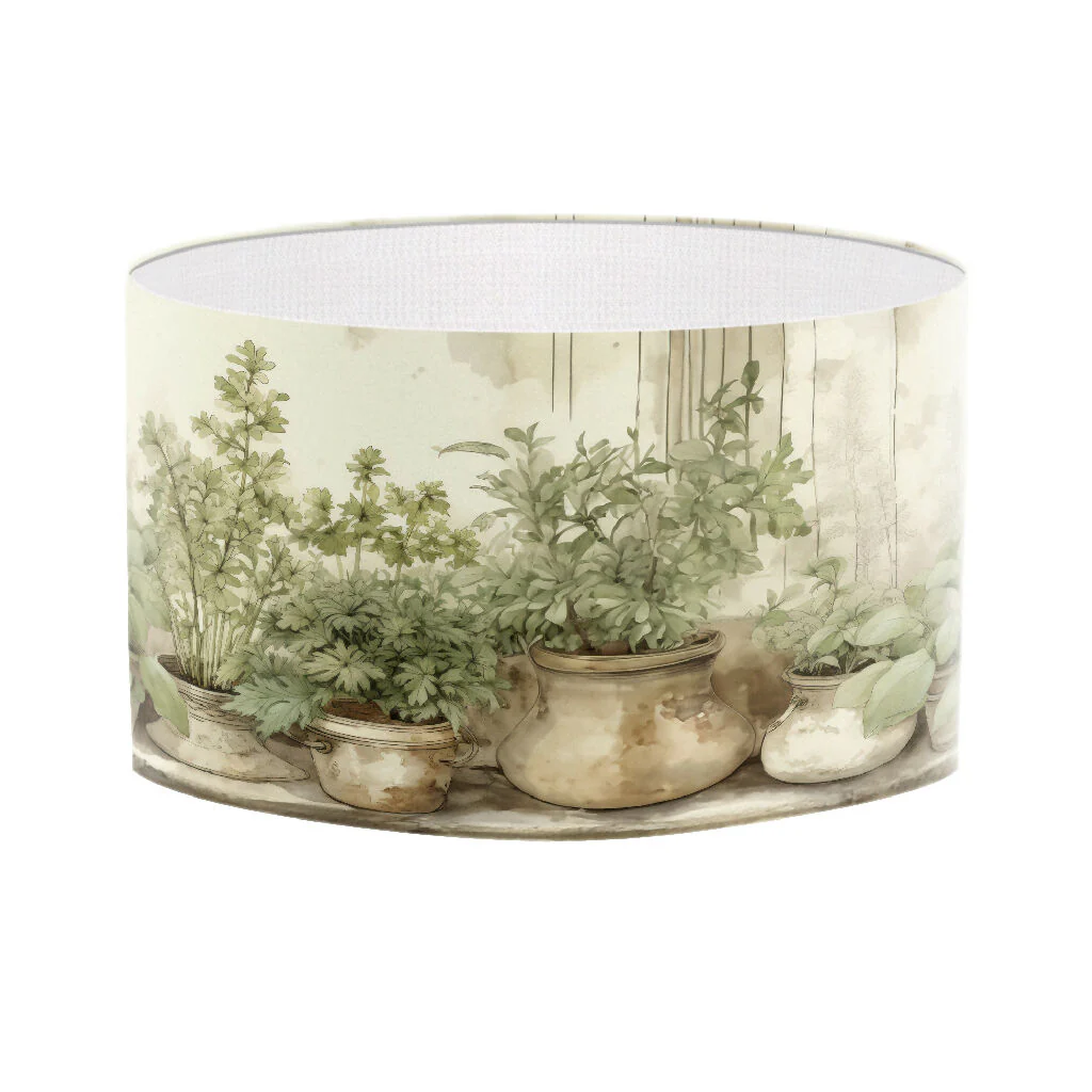 Horticulturist Delight Illustrative Lampshade - Image 7