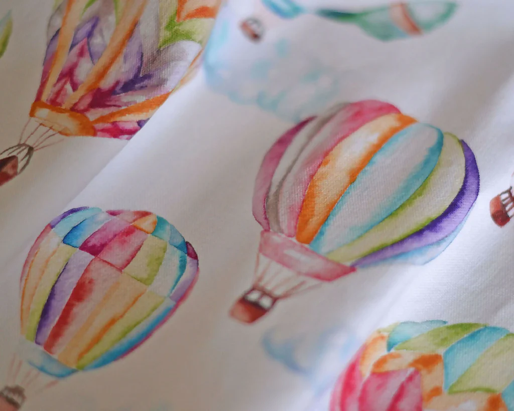 Hot Air Balloons Curtain Fabric - Image 4