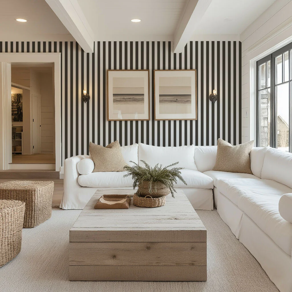 Humbug Stripe Wallpaper - Image 2