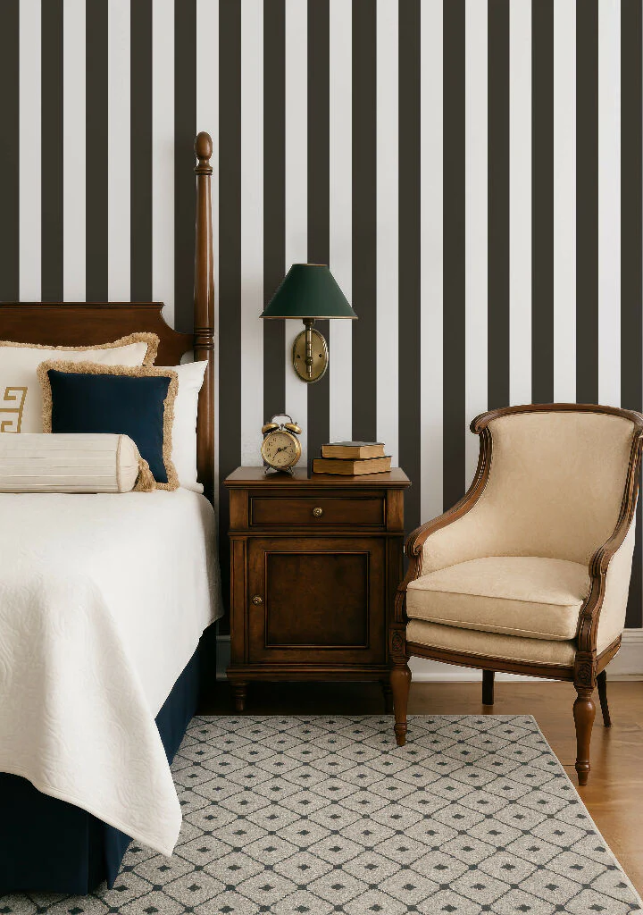 Humbug Stripe Wallpaper - Image 3