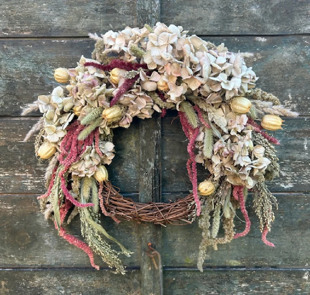 Hydrangea Wreath