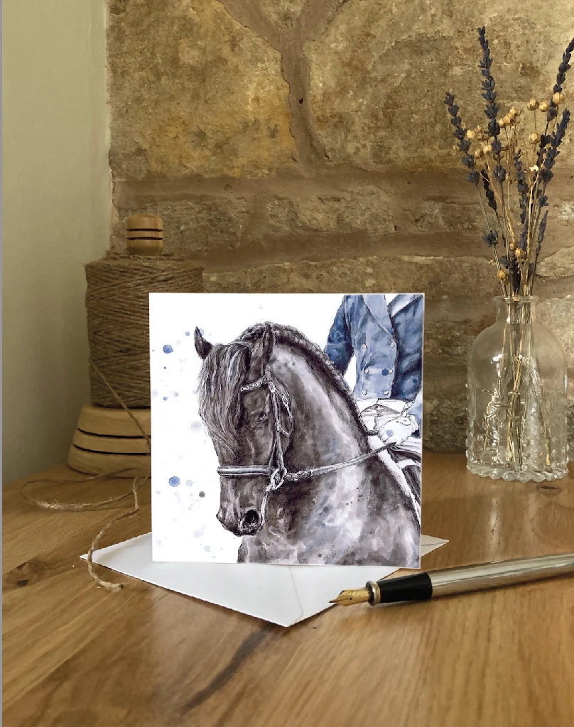 In the Saddle | Greetings Card