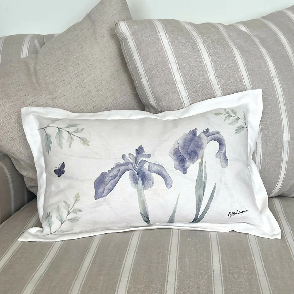 Iris Oxford Edge Cushion
