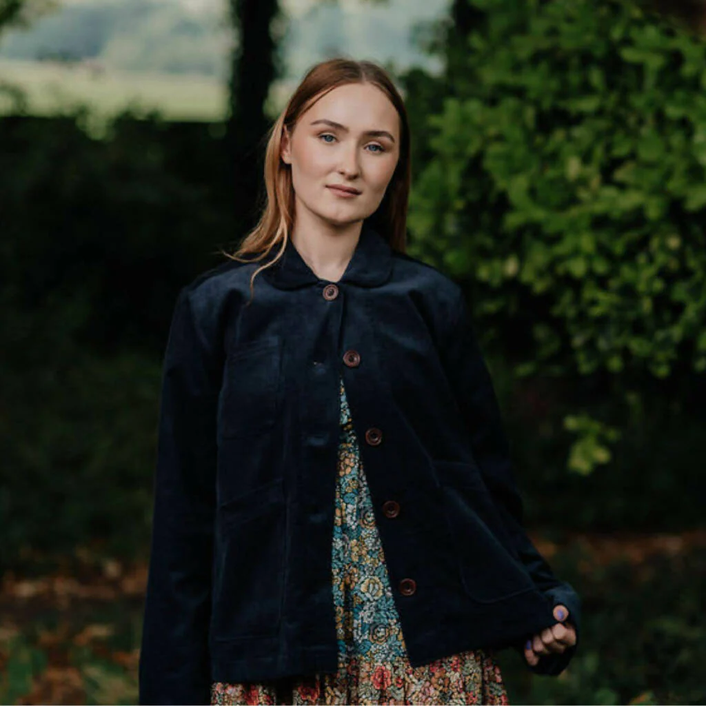 Jack Corduroy Jacket in Storm