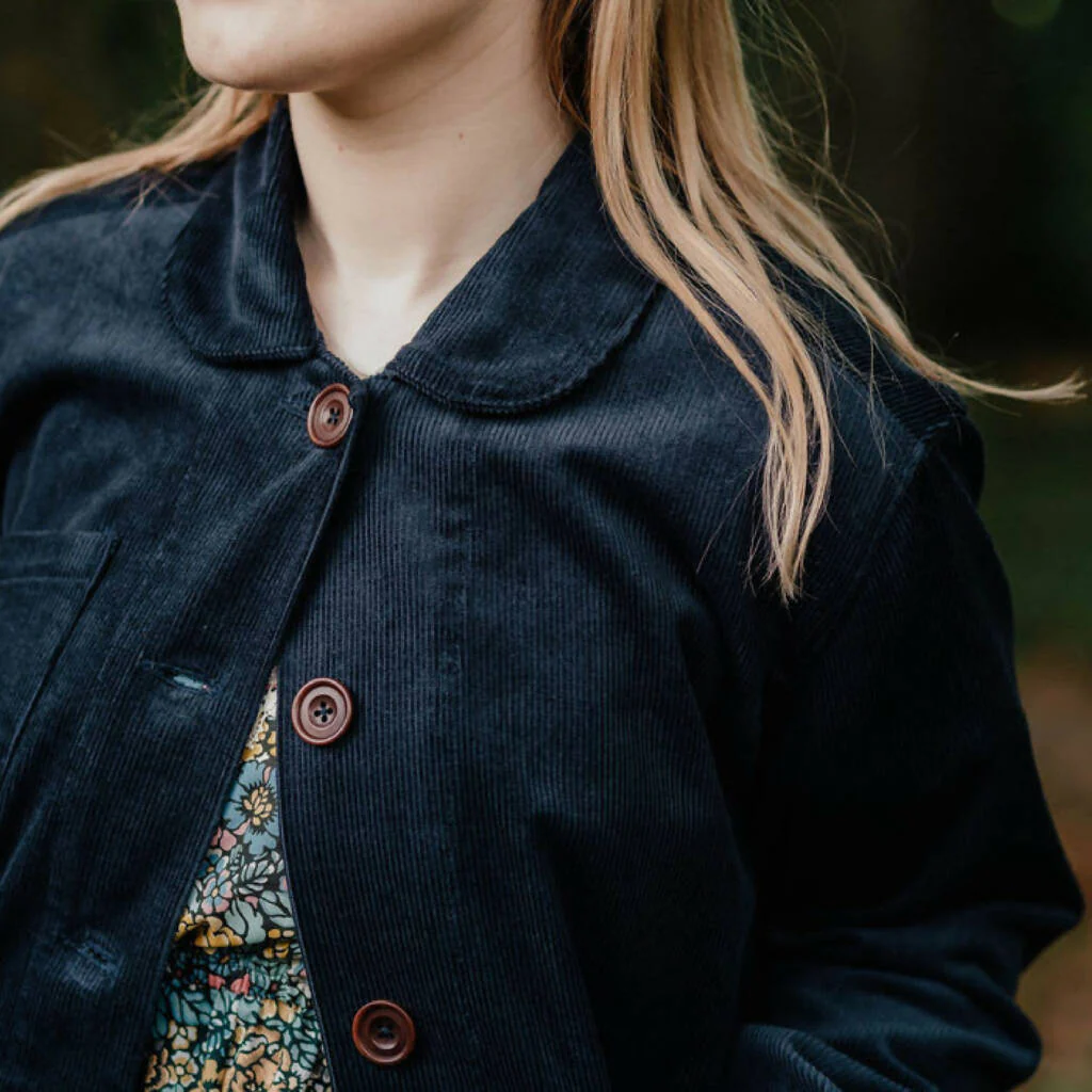Jack Corduroy Jacket in Storm - Image 2
