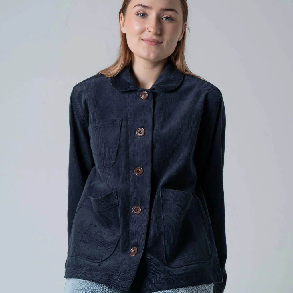 Jack Corduroy Jacket in Storm - Image 4